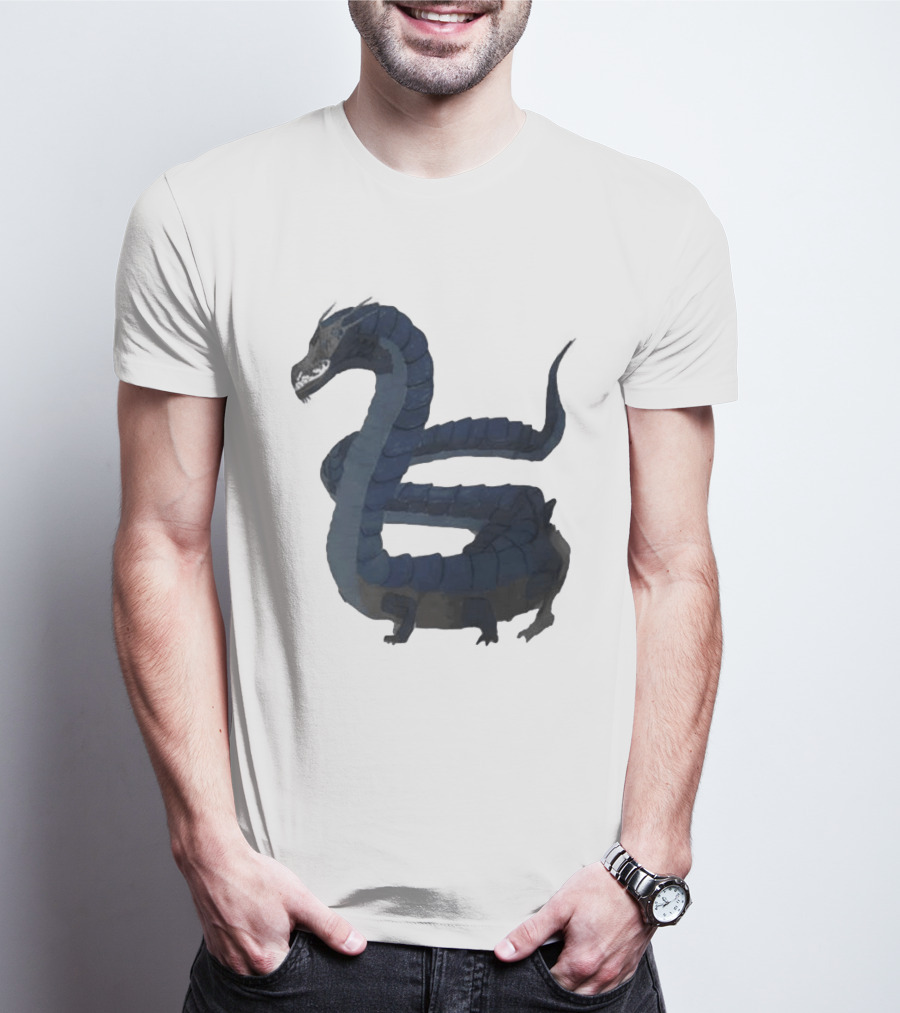 Behir Creature Dungeons And Dragons Fantasy Monster T-Shirt