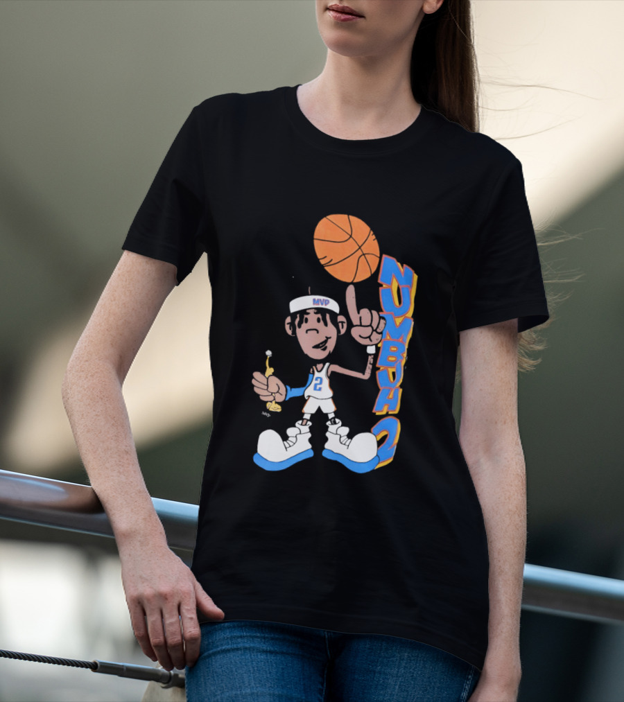 Jalen Brunson MVP Numbuh 2 New York Knicks Basketball T-Shirt