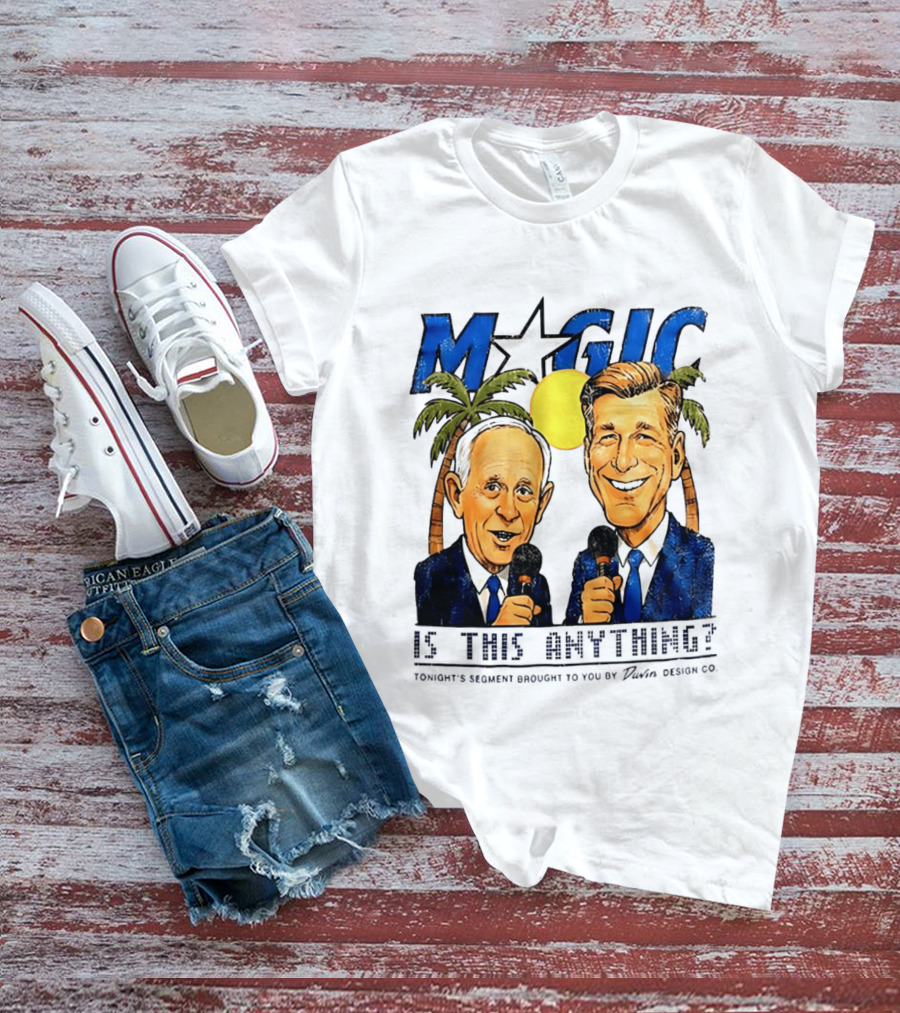 Orlando Magic Is This Anything 2026 NBA Champs Palm Trees Caricature T-Shirt
