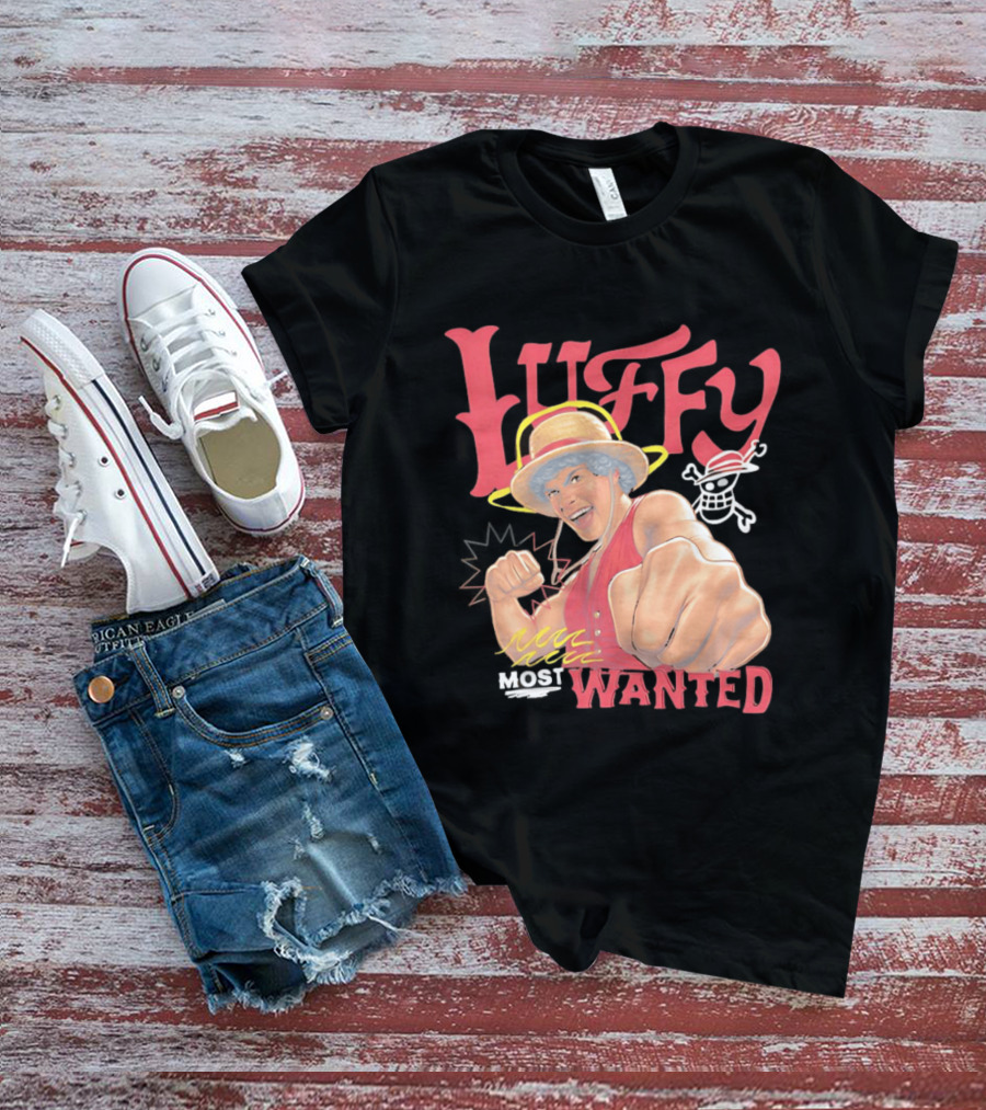 Luffy Most Wanted One Piece Live Action Season 2 T-Shirt
