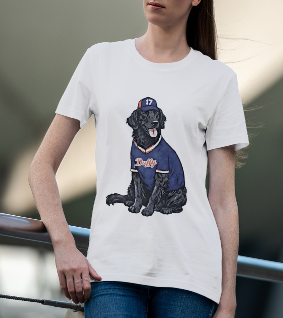 Keith Hernandez 17 New York Mets Duffy Jersey Dog T-Shirt