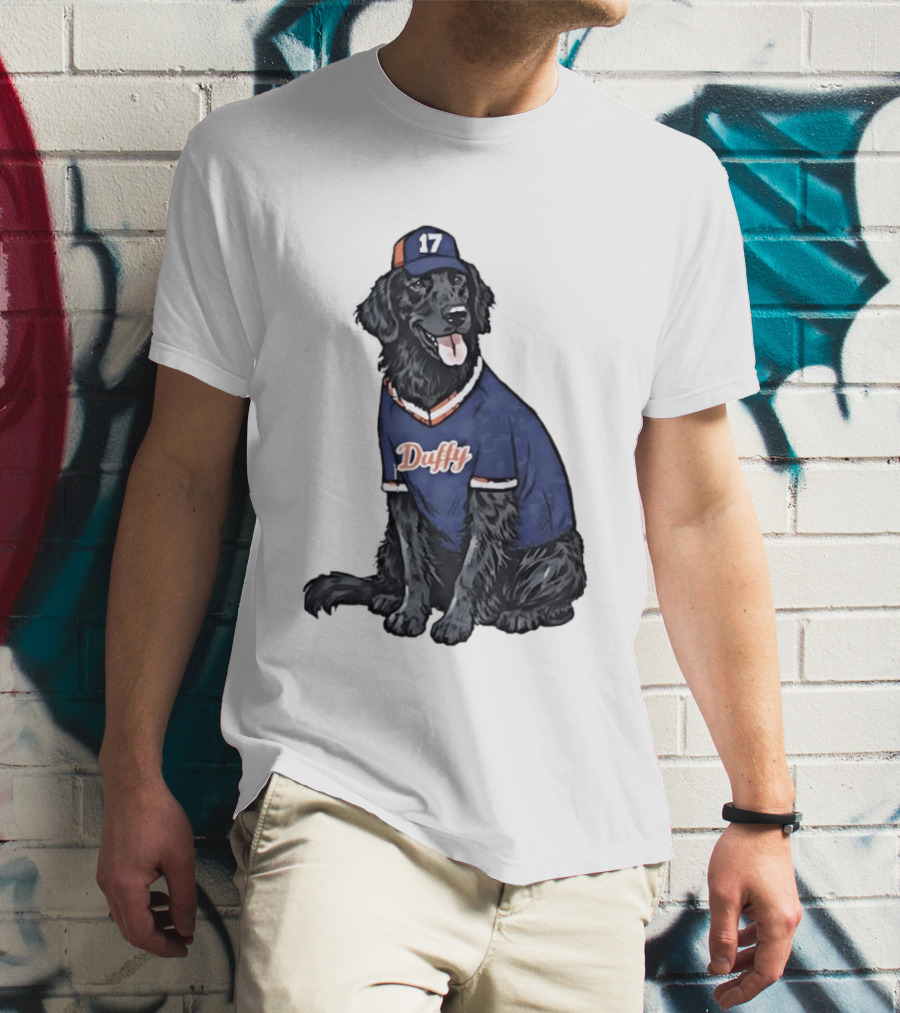Keith Hernandez 17 New York Mets Duffy Jersey Dog T-Shirt