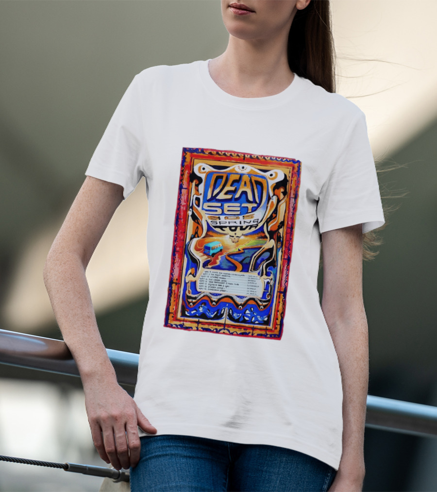 Dead Set 805 Spring Tour Skull And Van April 2026 Dates T-Shirt