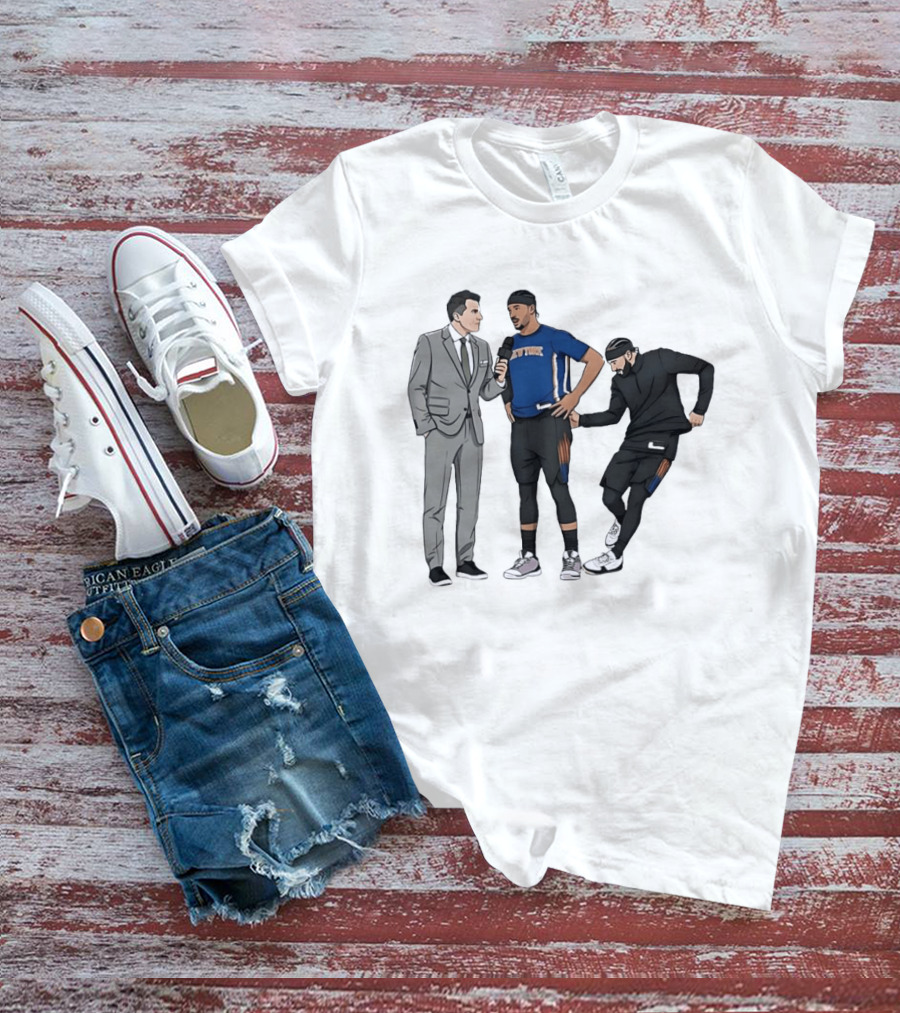 The Butt Slap New York Knicks Interview Scene T-Shirt