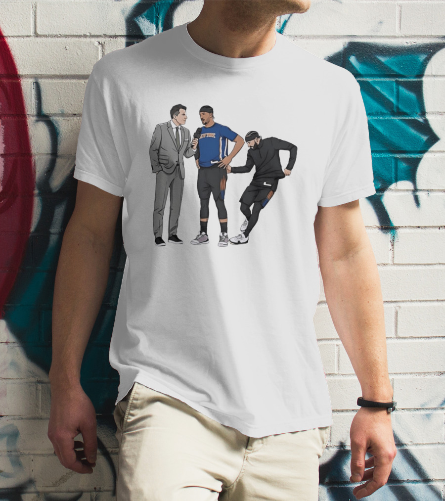 The Butt Slap New York Knicks Interview Scene T-Shirt