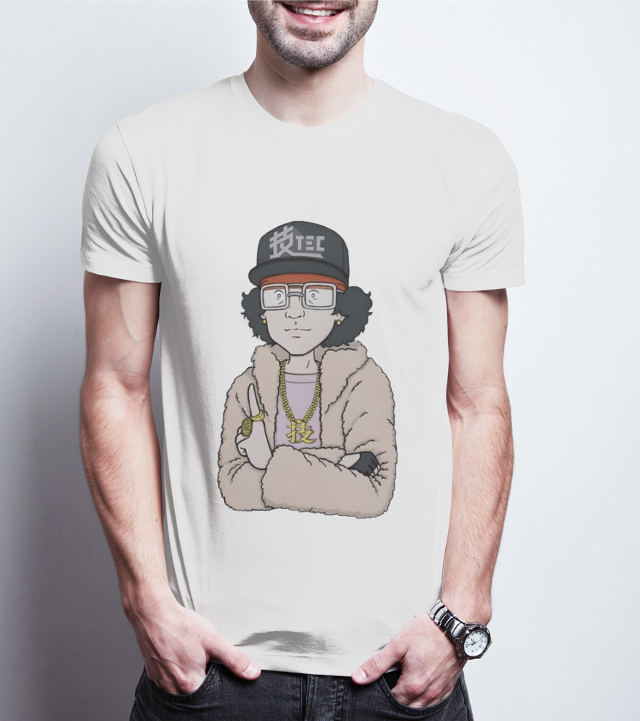Romeo Is A Dead Man Meijin Anime Gangster Style With TEC Hat And Fur Coat T-Shirt