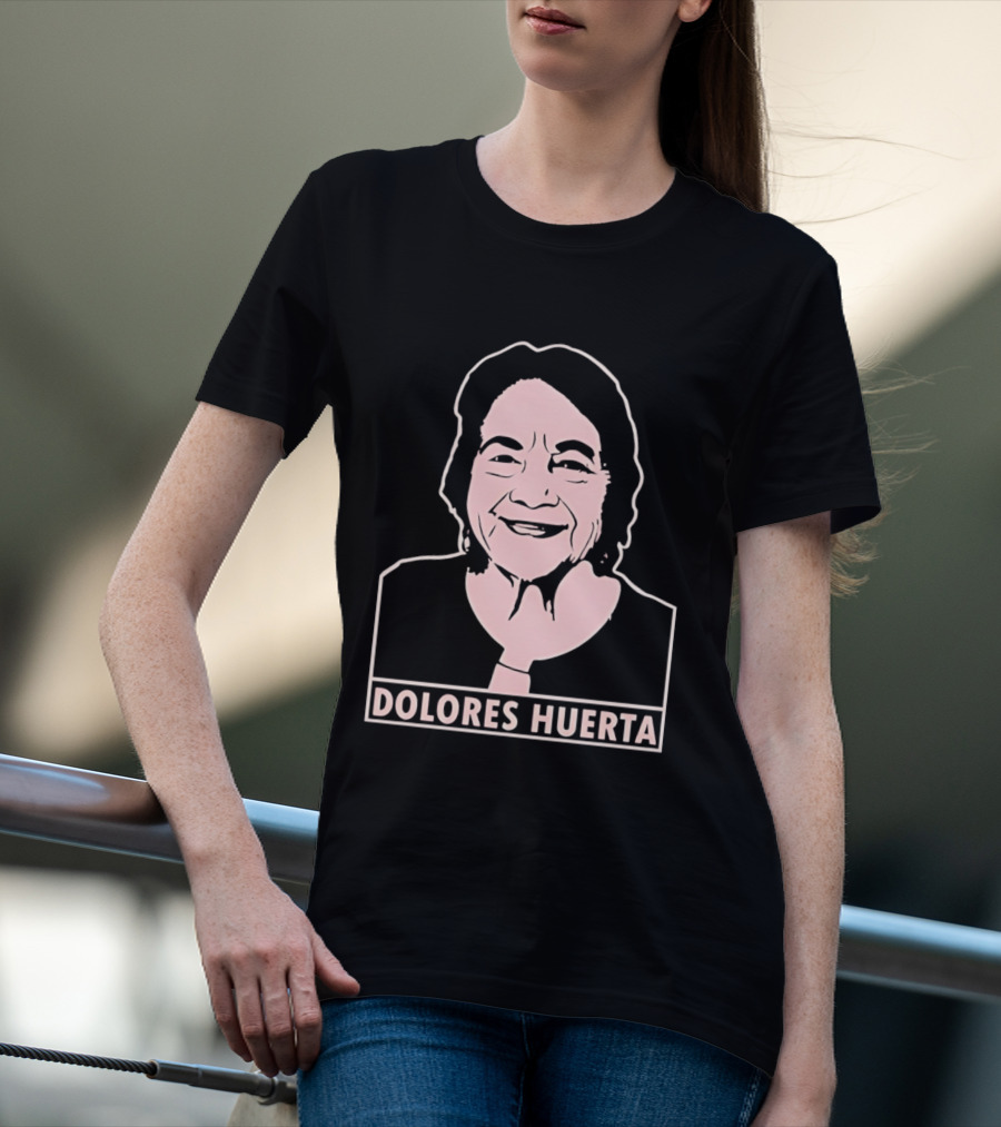 Dolores Huerta Sí Se Puede Cartoon T-Shirt