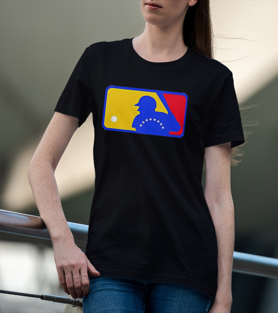 Stars And Bars Baseball T-Shirt