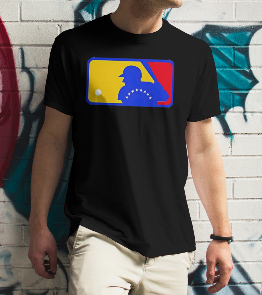 Stars And Bars Baseball T-Shirt