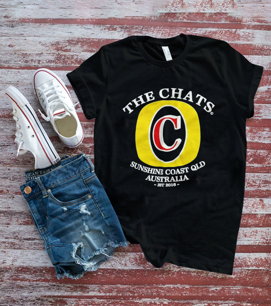 The Chats Sunshine Coast QLD Australia C Logo Est 2016 T-Shirt