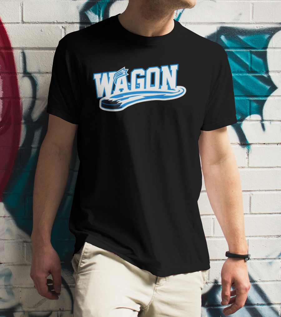 NHL Colorado Avalanche Wagon Hockey Puck T-Shirt
