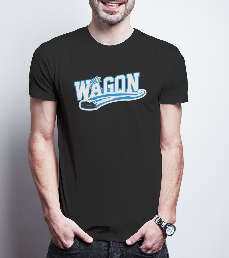 NHL Colorado Avalanche Wagon Hockey Puck T-Shirt