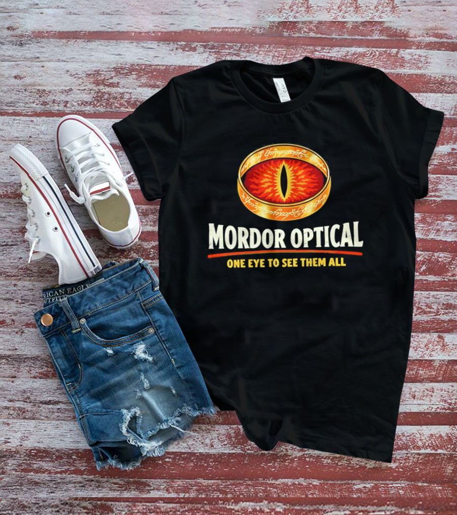 Mordor Optical One Eye To See Them All Ring Eye T-Shirt