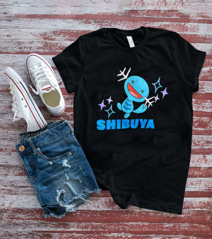 Wooper Shibuya Pokemon Center Sparkles T-Shirt