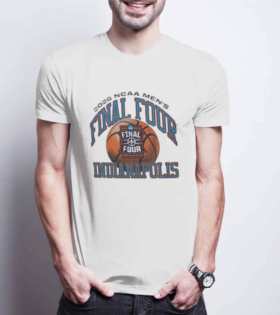 2026 NCAA Men's Final Four Indianapolis Basketball Event T-Shirt
