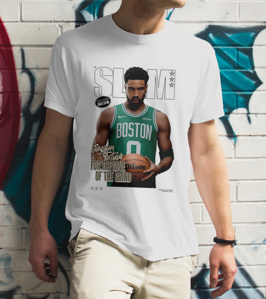 SLAM 261 Jayson Tatum Boston Celtics For The Love Of The Grind T-Shirt