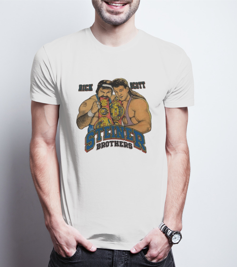 Rick Scott Steiner Brothers Wrestling Champions T-Shirt