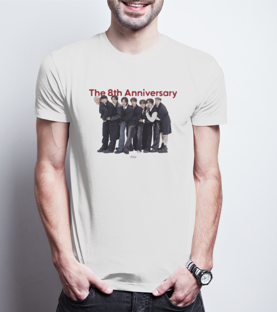 Stray Kids The 8th Anniversary Celebration T-Shirt