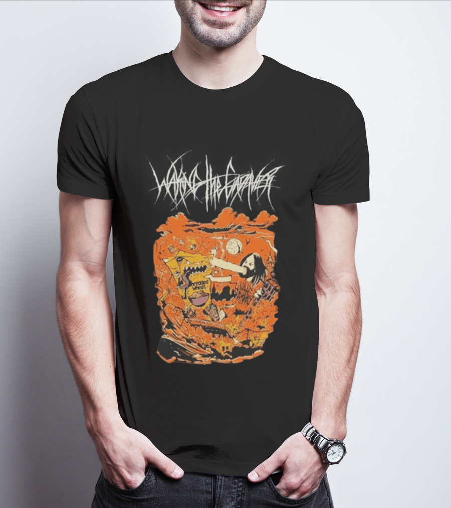 Waking The Cadaver Don Vs Wheat Monster Battle Scene T-Shirt