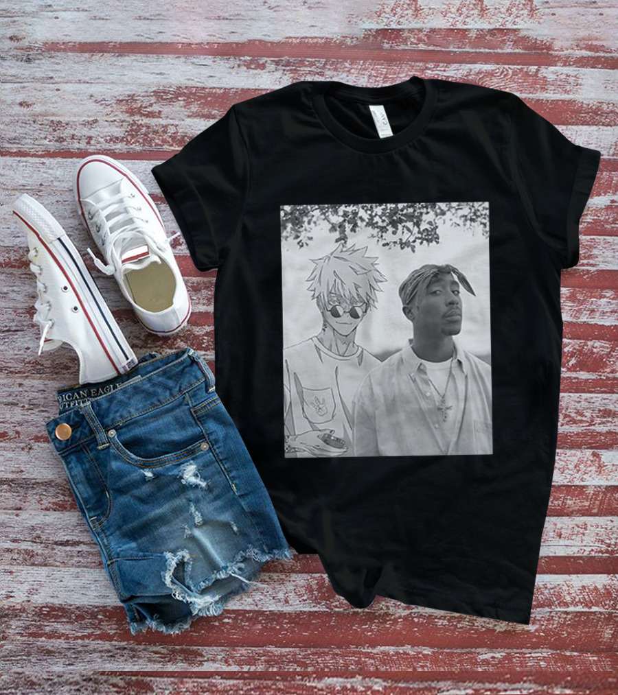 Jujutsu Kaisen X Tupac Collaboration All Eyez On Me T-Shirt