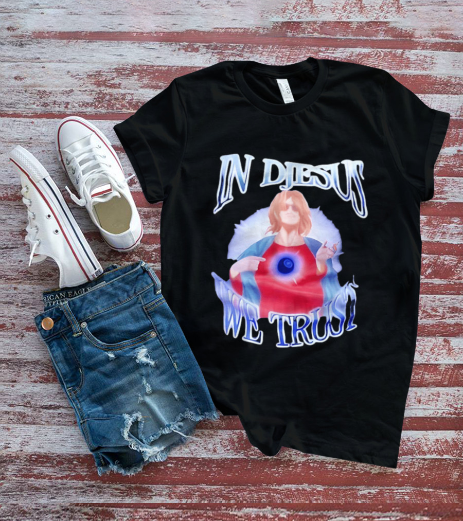 In Diesus We Trust Jesus Rock Pose T-Shirt