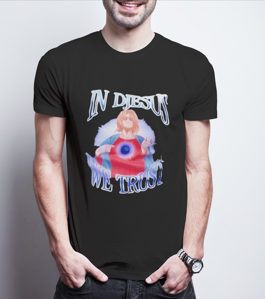 In Diesus We Trust Jesus Rock Pose T-Shirt