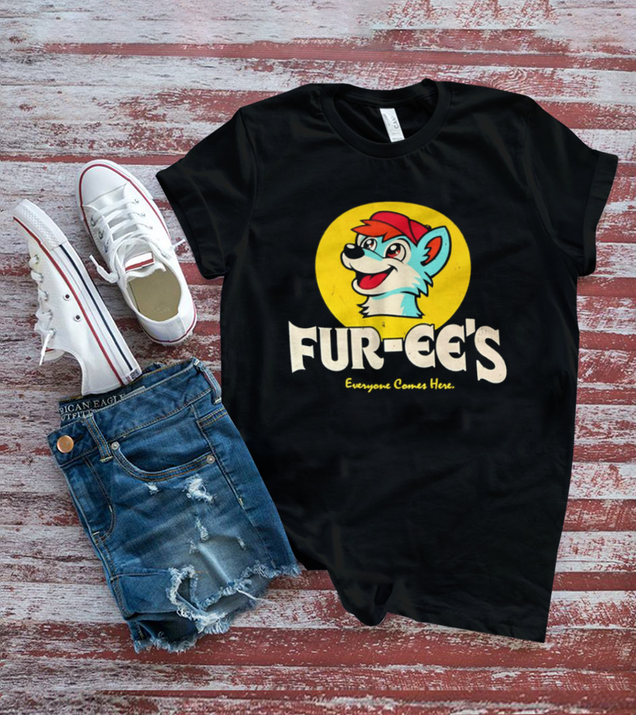 Fur EE's Everyone Comes Here Buc Ee's T-Shirt