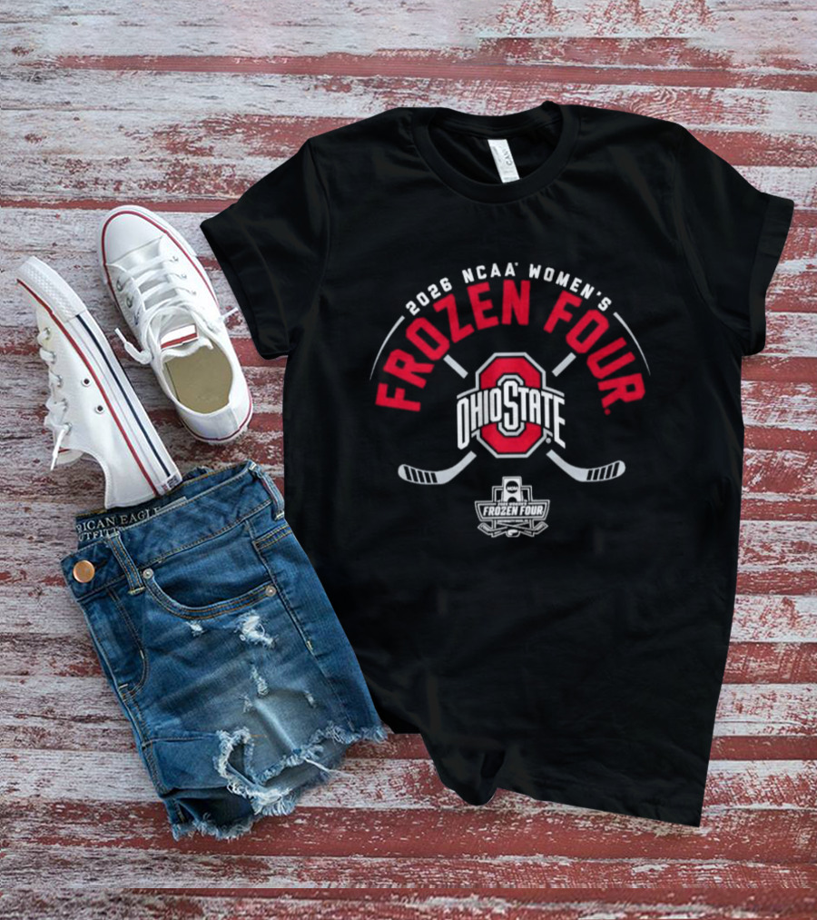 2026 NCAA Women's Frozen Four Ohio State Hockey T-Shirt