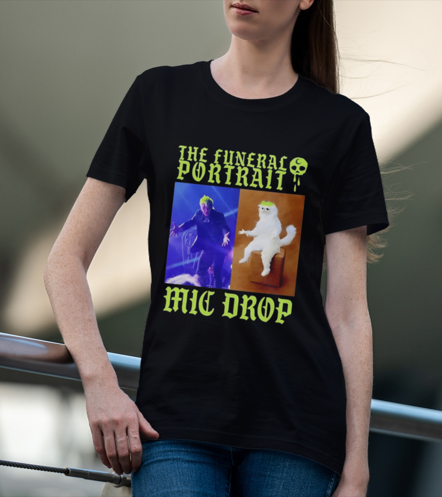 The Funeral Portrait Mic Drop T-Shirt