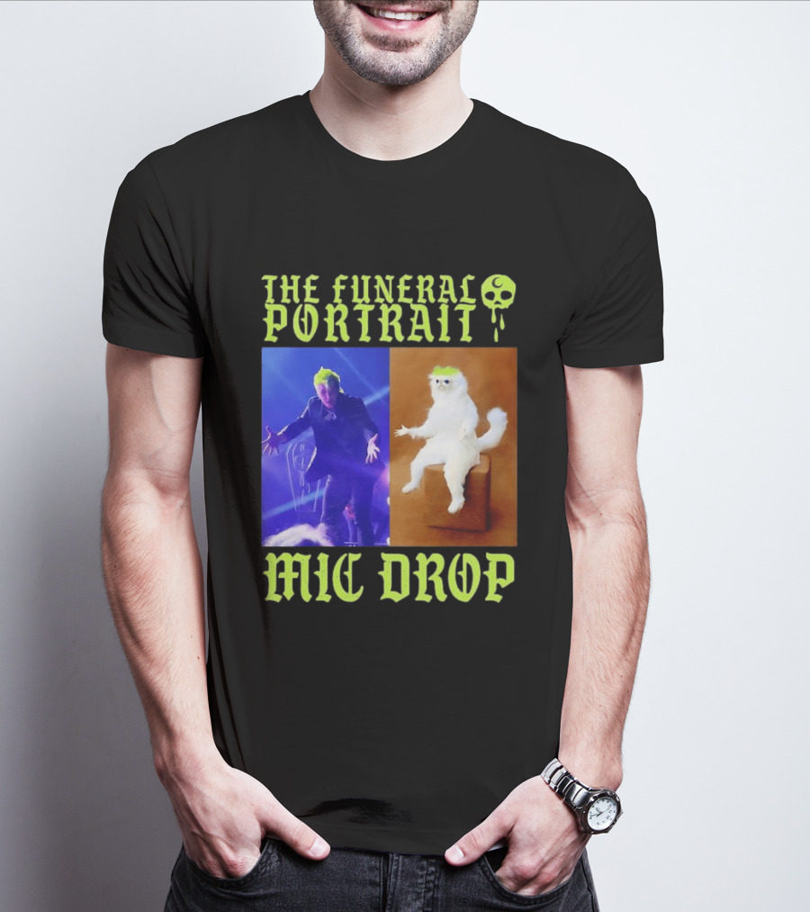 The Funeral Portrait Mic Drop T-Shirt