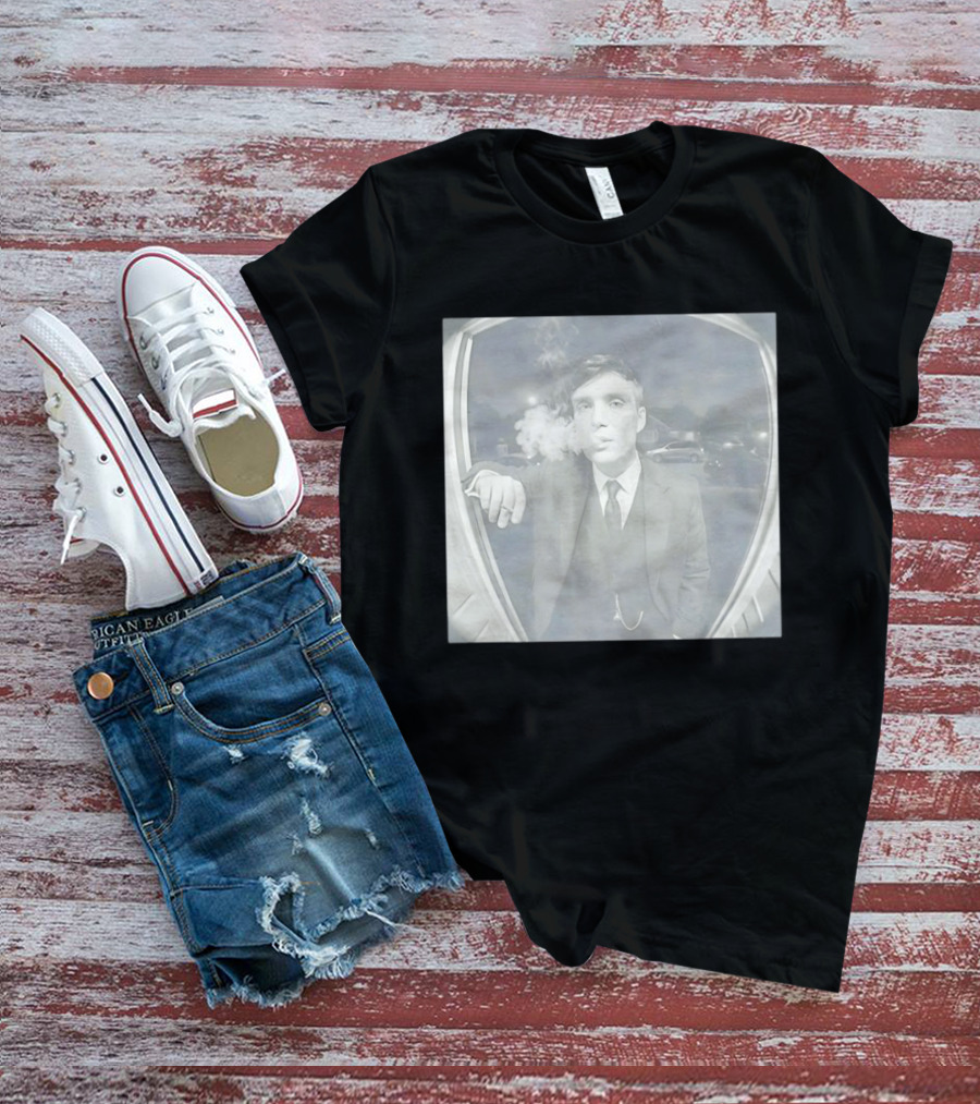 Peaky Blinders Thomas Shelby Smoking Scene T-Shirt