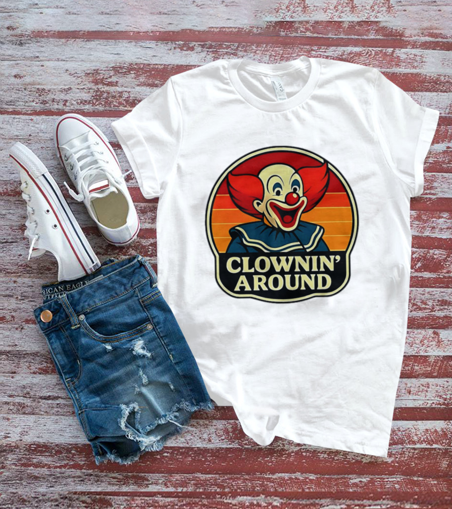 Bozo The Clown Clownin' Around T-Shirt