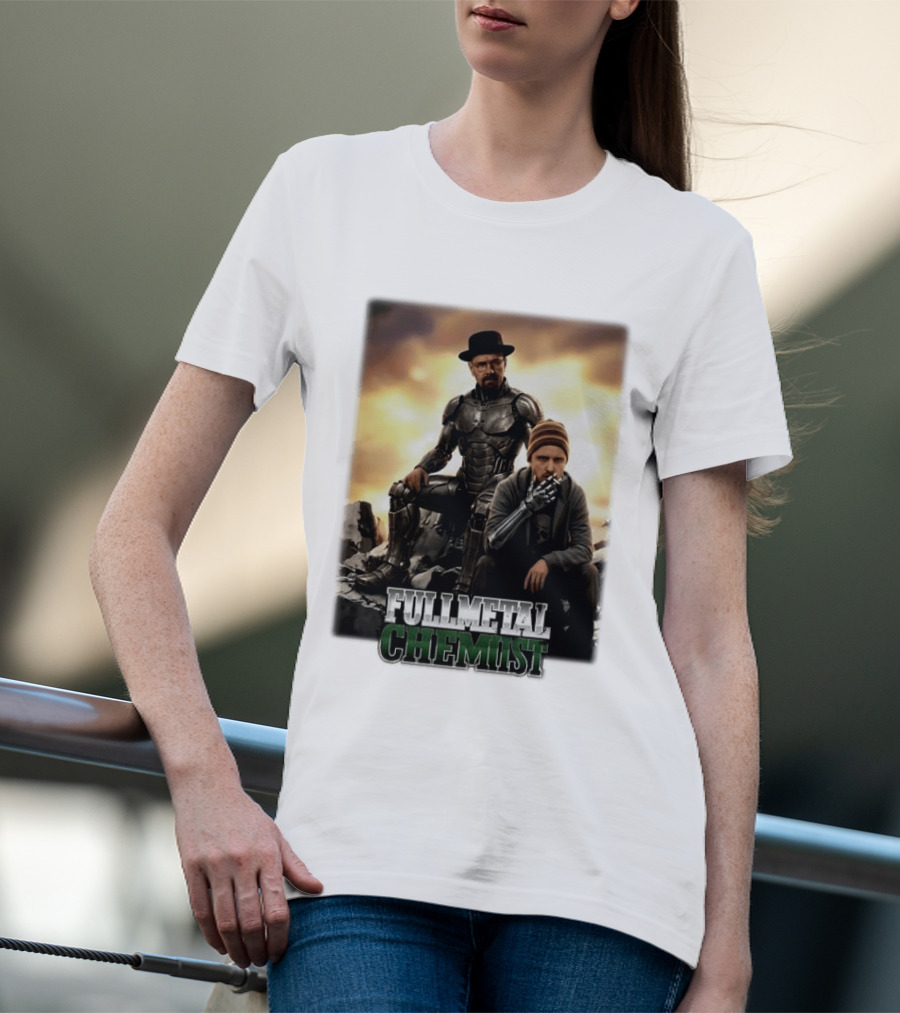 Bryan Cranston Jesse Pinkman Fullmetal Chemist T-Shirt