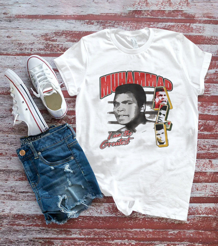 Muhammad Ali I Am The Greatest Retro Boxing Legend T-Shirt