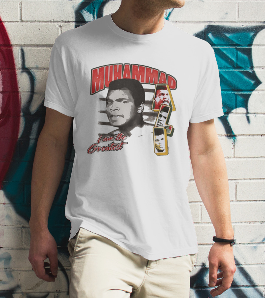 Muhammad Ali I Am The Greatest Retro Boxing Legend T-Shirt