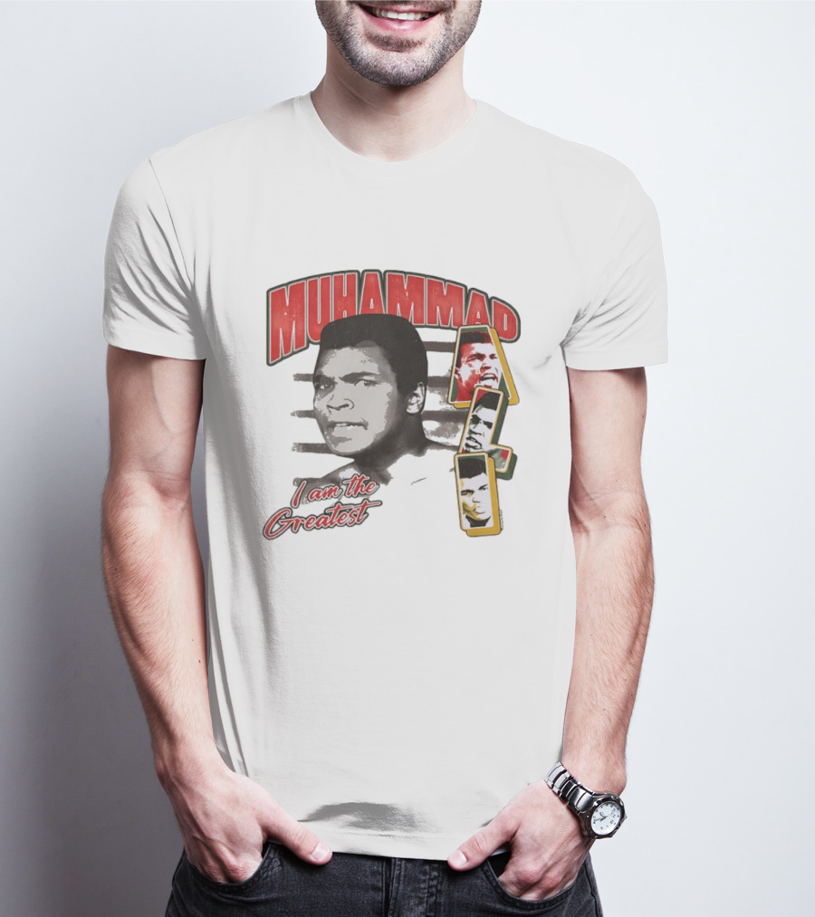 Muhammad Ali I Am The Greatest Retro Boxing Legend T-Shirt