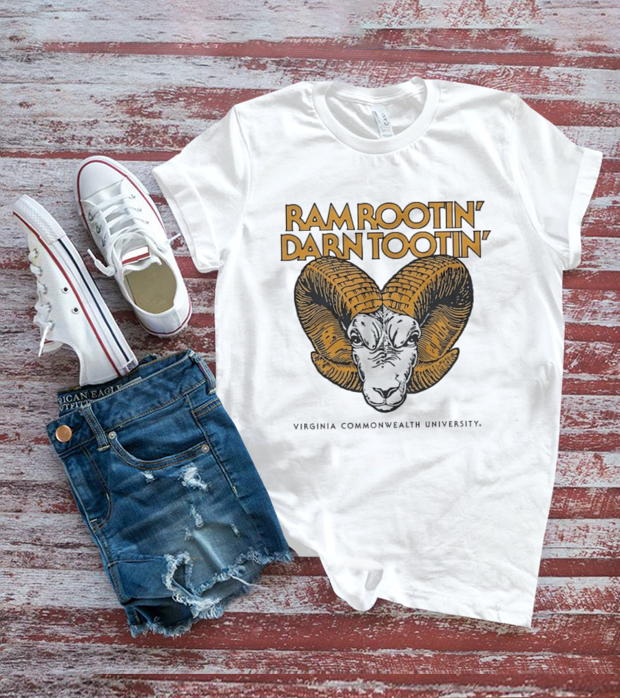 Ram Rootin Darn Tootin Virginia Commonwealth University T-Shirt