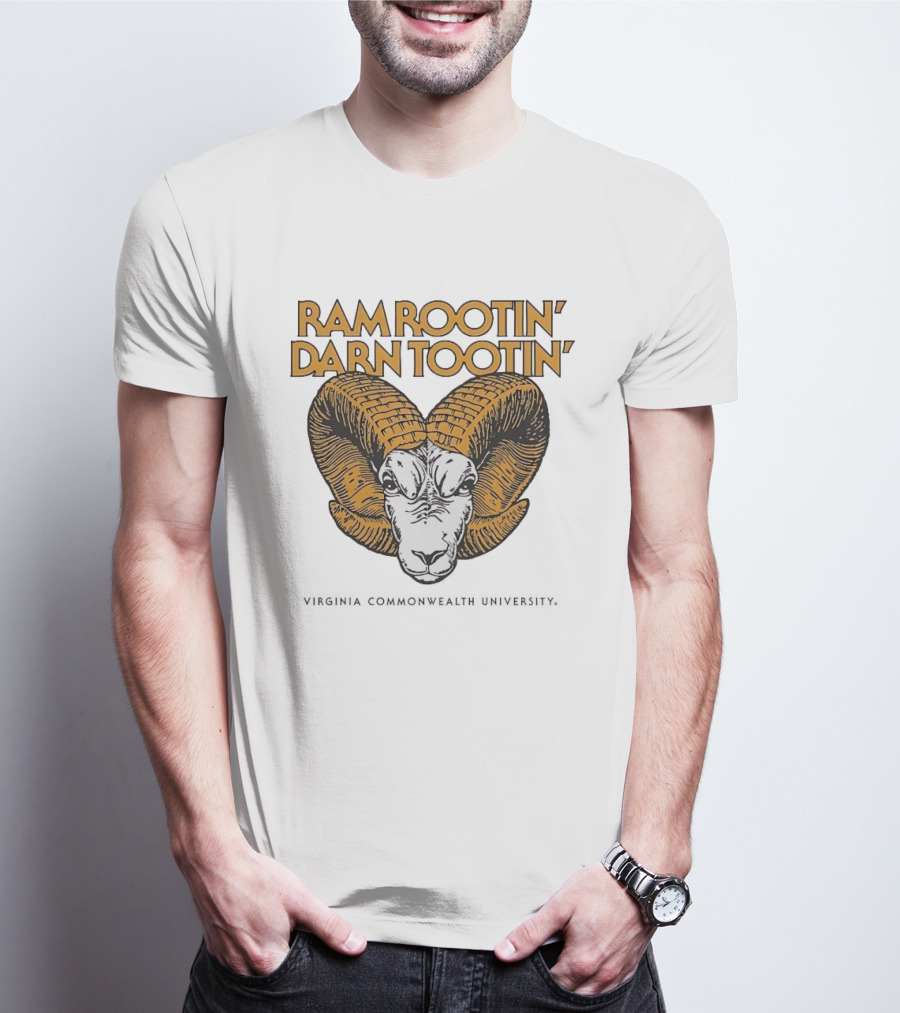 Ram Rootin Darn Tootin Virginia Commonwealth University T-Shirt