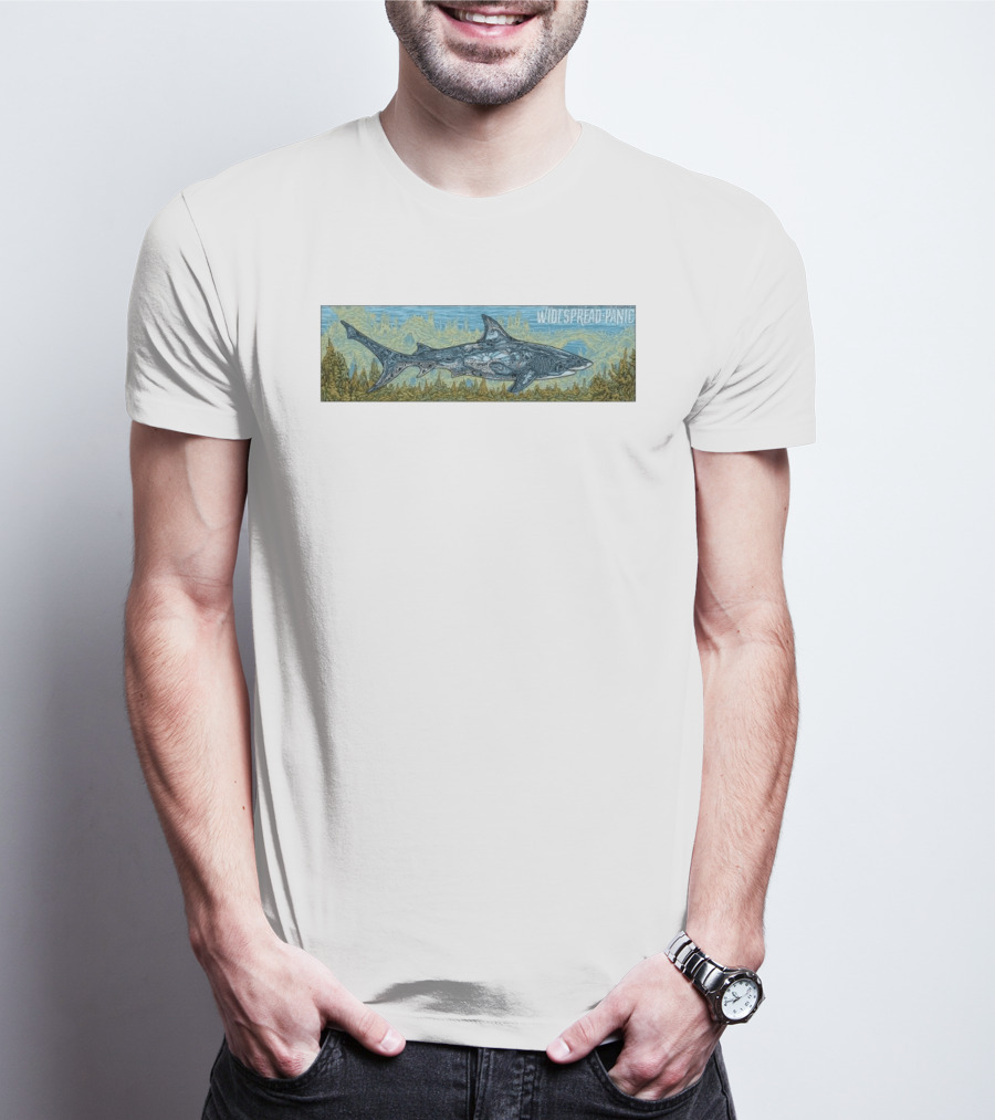 Widespread Panic St. Augustine Amphitheatre March 20 22 2026 Shark T-Shirt