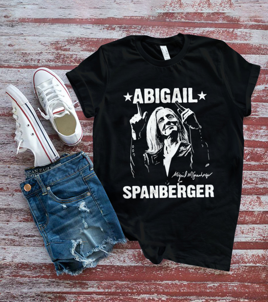 Abigail Spanberger Virginia Political Statement With Signature T-Shirt