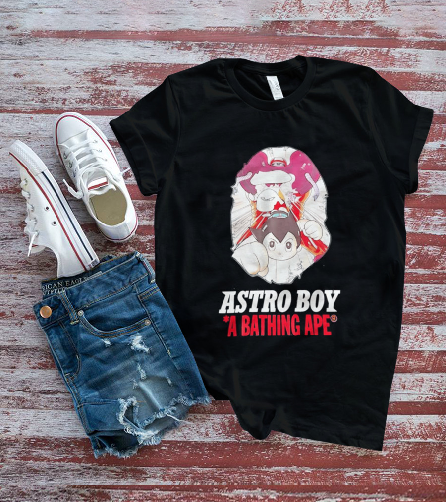 Astro Boy A Bathing Ape Collaboration Comic T-Shirt