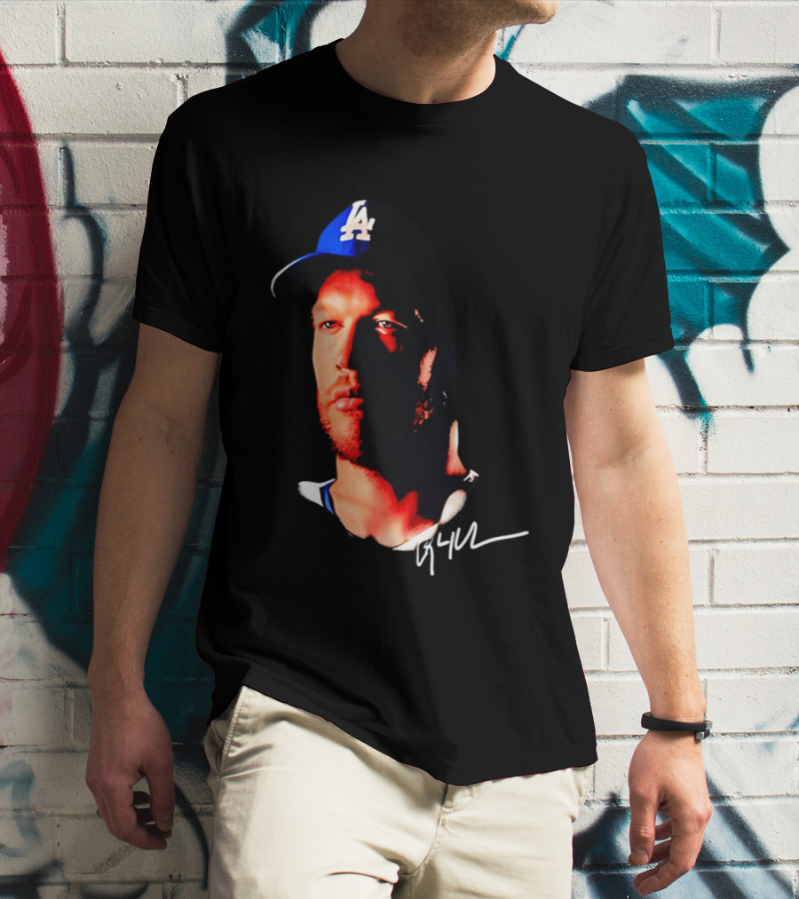Los Angeles Dodgers Thank You Clayton Kershaw LA Cap Signature T-Shirt