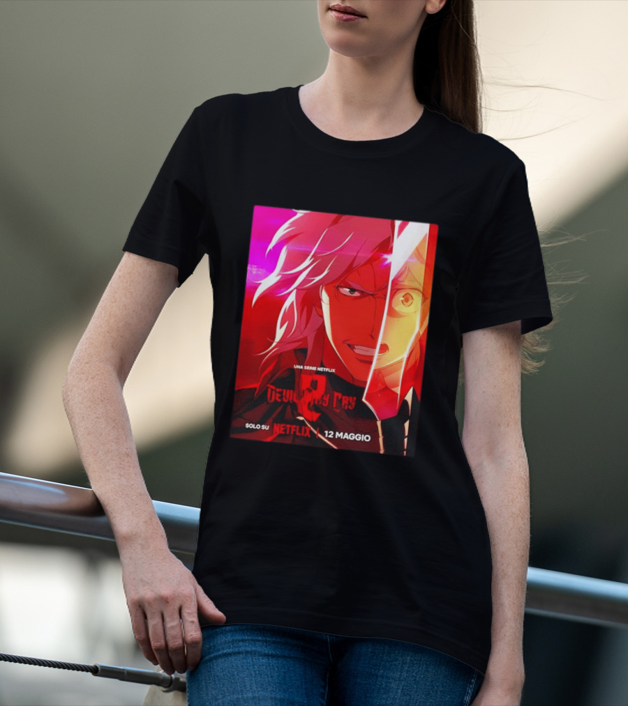 Devil May Cry Serie Netflix Solo Su Netflix 12 Maggio T-Shirt