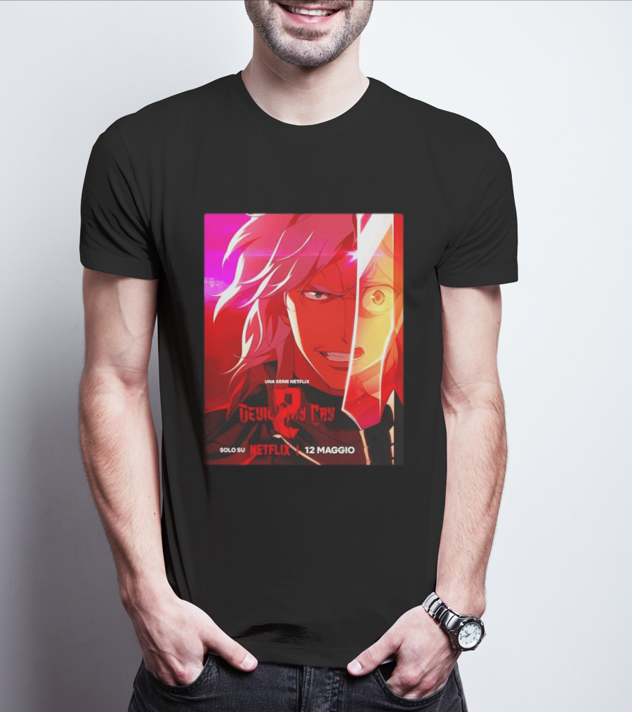 Devil May Cry Serie Netflix Solo Su Netflix 12 Maggio T-Shirt