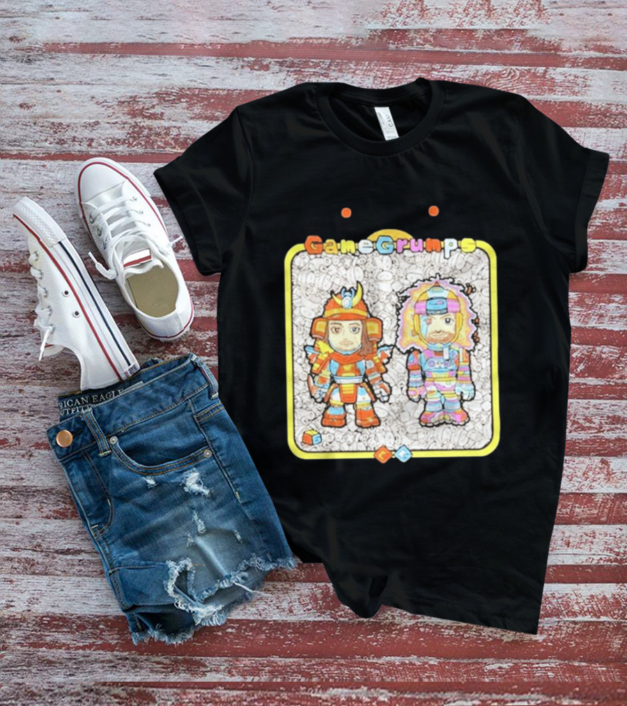 Game Grumps X 326 Collaboration Colorful Characters T-Shirt