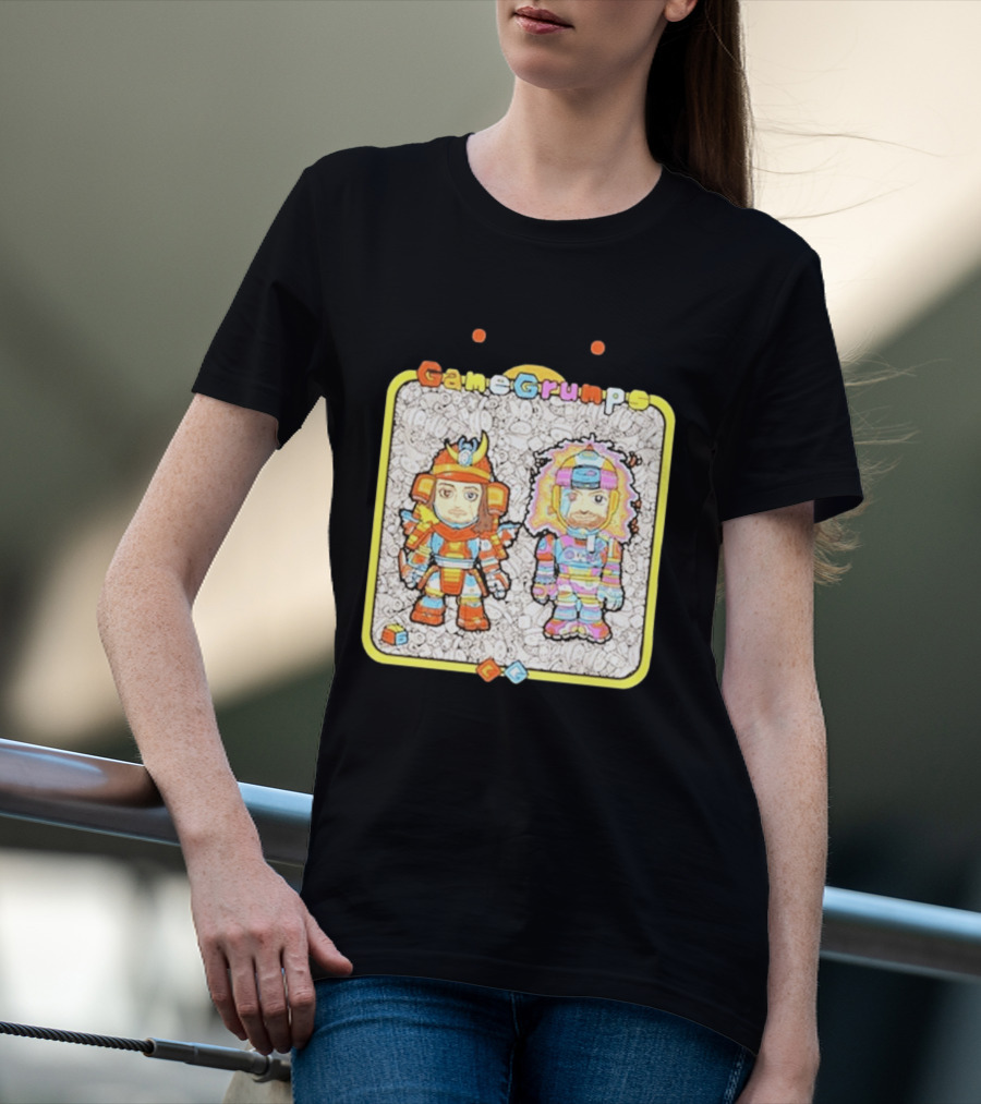 Game Grumps X 326 Collaboration Colorful Characters T-Shirt