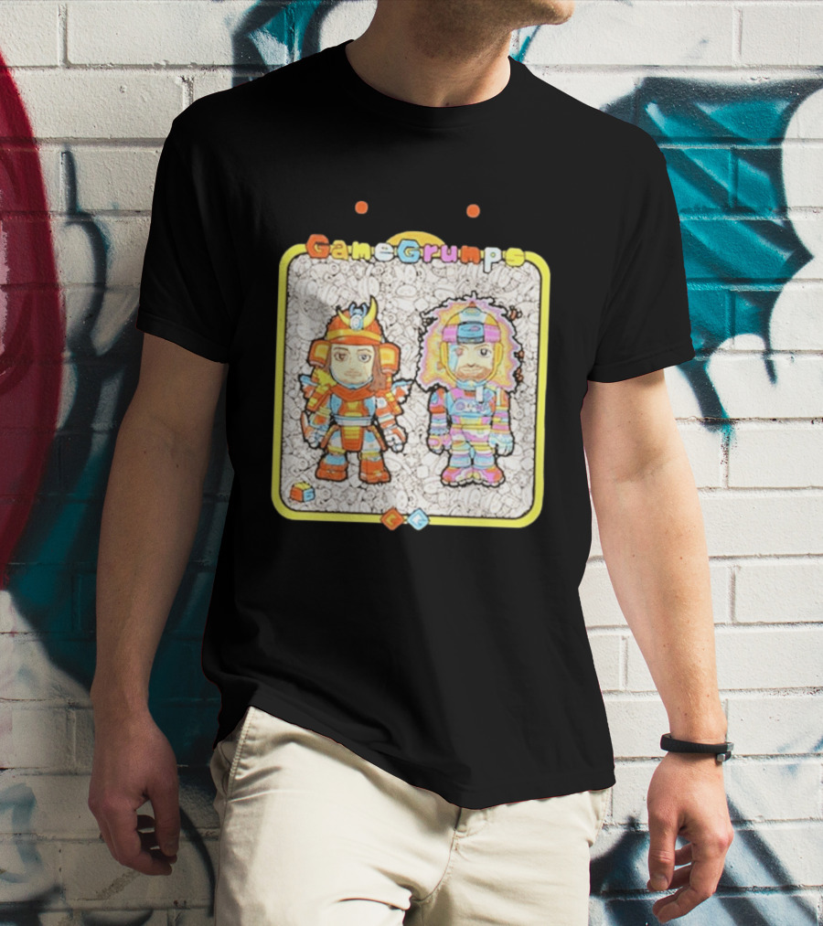 Game Grumps X 326 Collaboration Colorful Characters T-Shirt