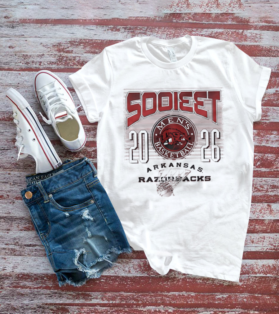 Arkansas Razorbacks 2026 SooiEet Men's Basketball T-Shirt