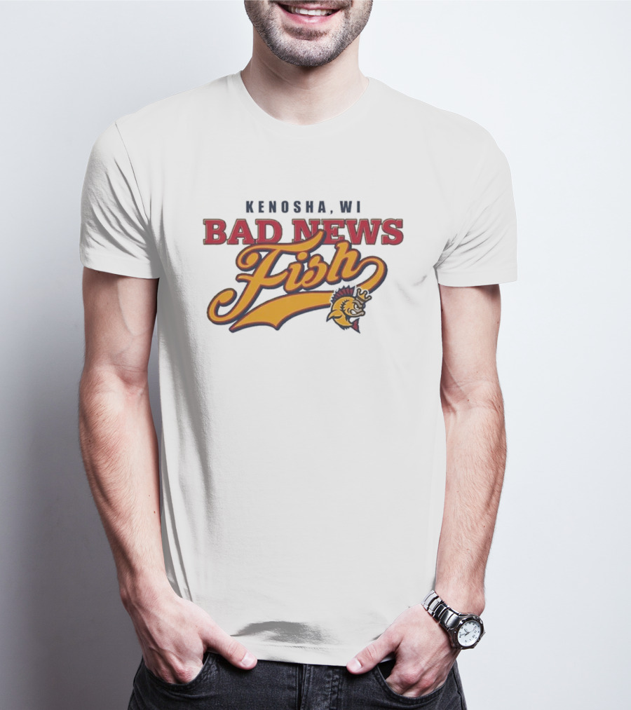 Kenosha WI Bad News Fish Kingfish Event T-Shirt