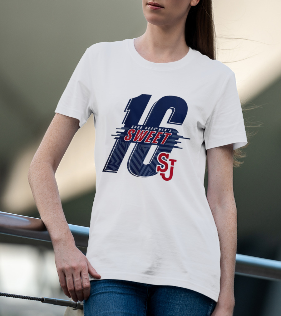 St. John's 2026 NCAA Men's Basketball Sweet 16 SJU T-Shirt